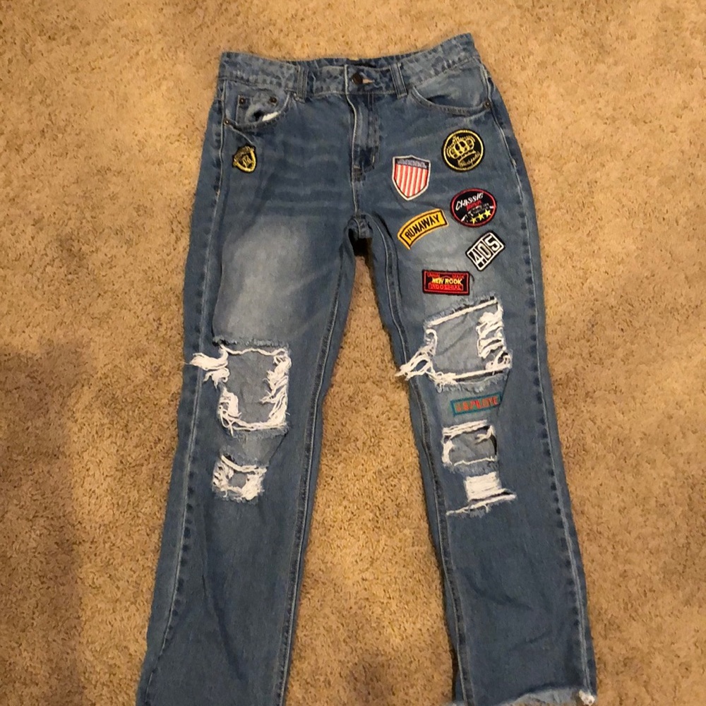 Forever 21 small blue jeans